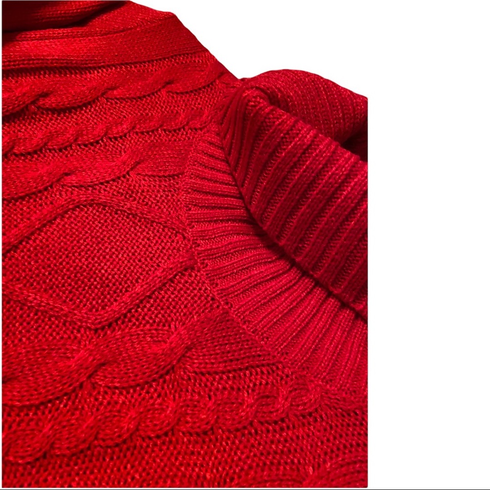 IZ sweater dress size L color red - Picture 7 of 8